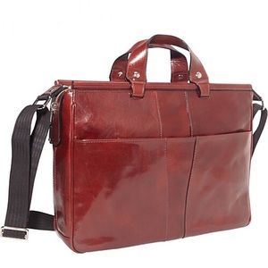 Bosca Old Leather Dark Brown Classic Dowel Bag